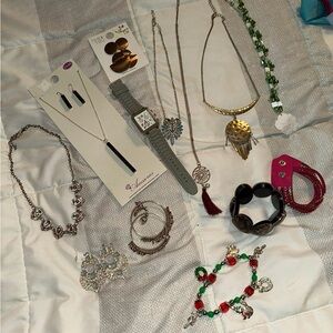 Mixed costume jewelry lot